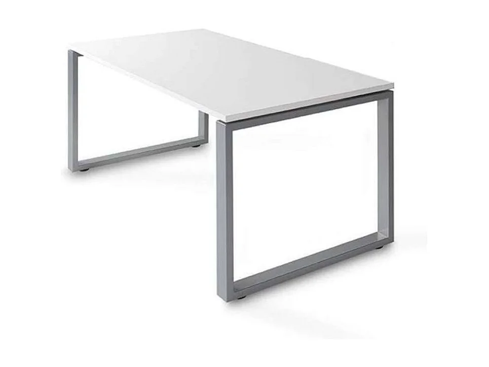 Mesa estudio Skala acabado blanco, 73 cm(alto)160 cm(ancho)80 cm(fondo)