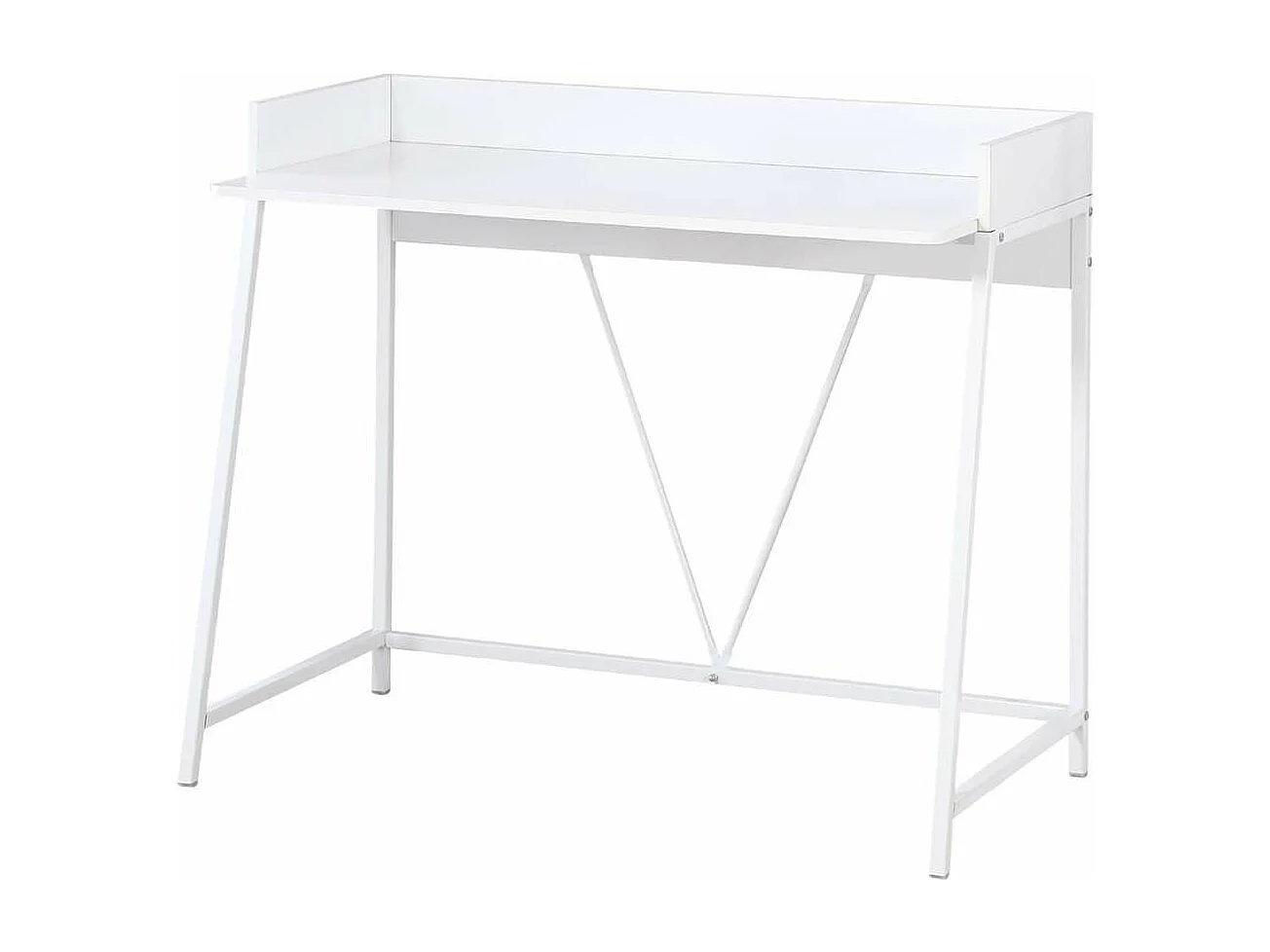 Escritorio modelo Blanco acabado blanco. 85cm(alto) 100cm(largo) 54cm(fondo)