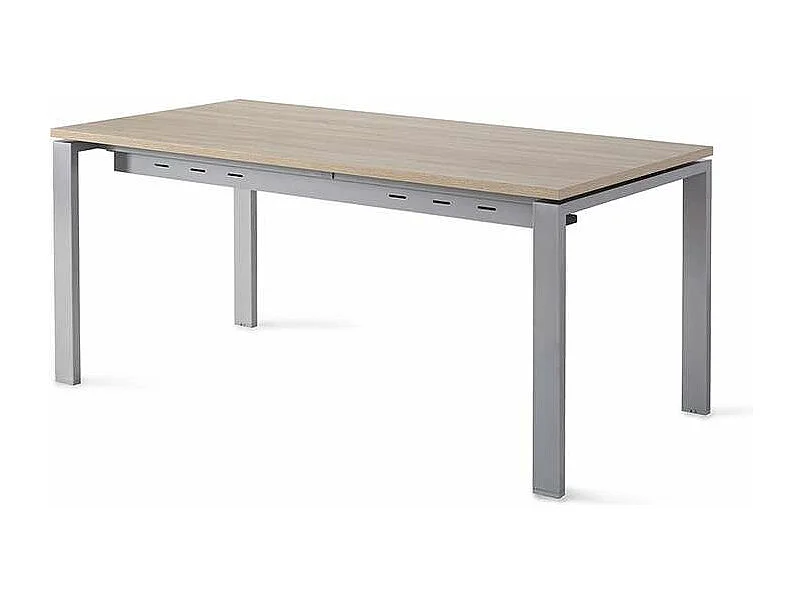 Mesa estudio Pórtico acabado olmo claro, 73 cm(alto)160 cm(ancho)80 cm(fondo)