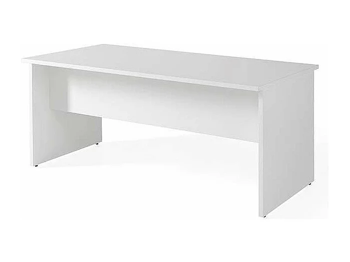 Mesa para oficina o estudio acabado blanco, 73 cm(alto)160 cm(ancho)80 cm(fondo)