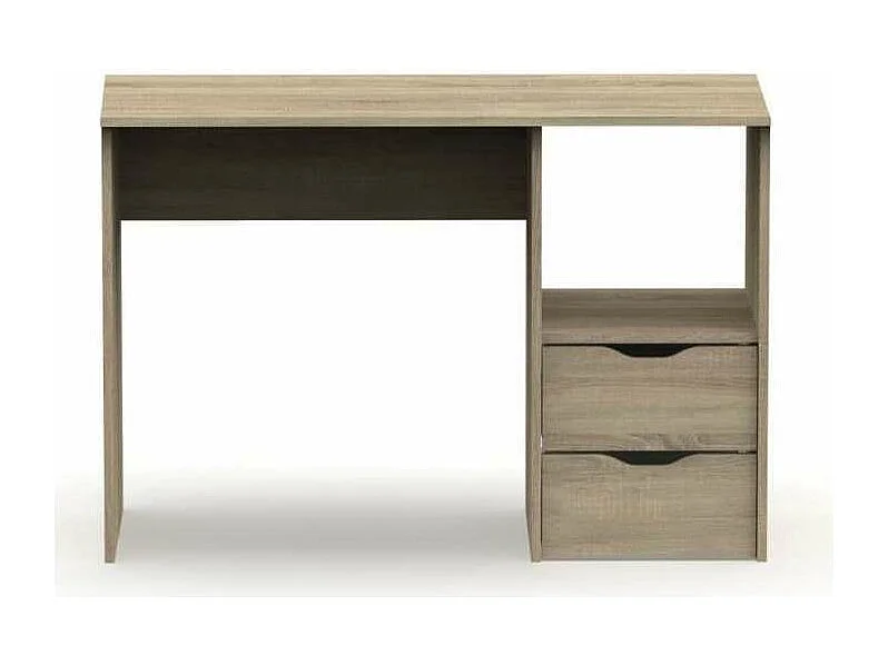 Mesa oficina o despacho Eko acabado roble cambrian, 76 cm(alto)115 cm(ancho)50 cm(fondo)