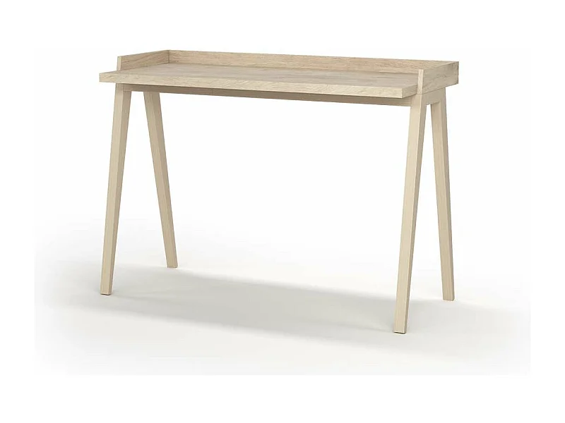 Mesa estudio Mod-Nairobi acabado roble, 47 x 110 x 81 cm (fondo x ancho x alto)