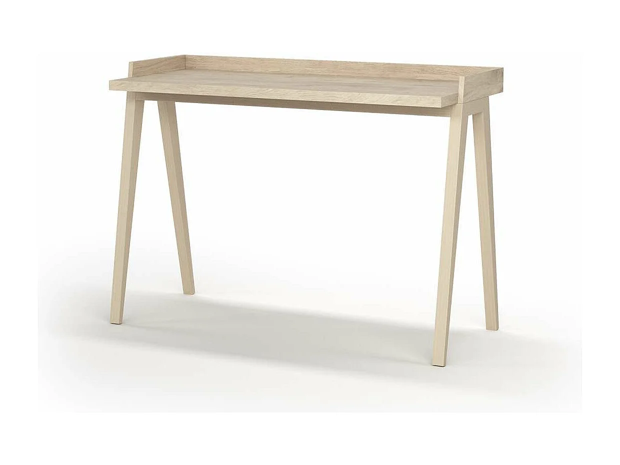 Mesa estudio Mod-Nairobi acabado roble, 47 x 110 x 81 cm (fondo x ancho x alto)