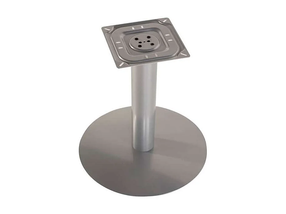 Mesa Carving para reunión o estudio redonda acabado blanco, 72 cm(alto)110 cm(ancho).