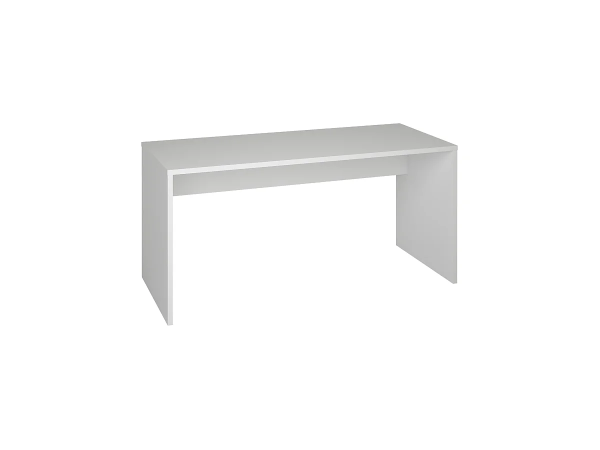 Mesa de despacho acabado blanco 75 cm(alto)160 cm(ancho)68 cm(fondo)