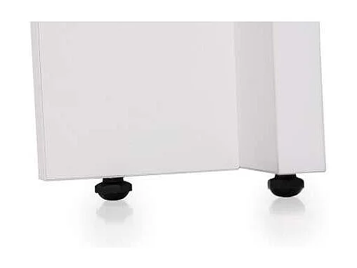 Mesa reunión o estudio redonda acabado blanco, 73 cm(alto)110 cm(ancho).