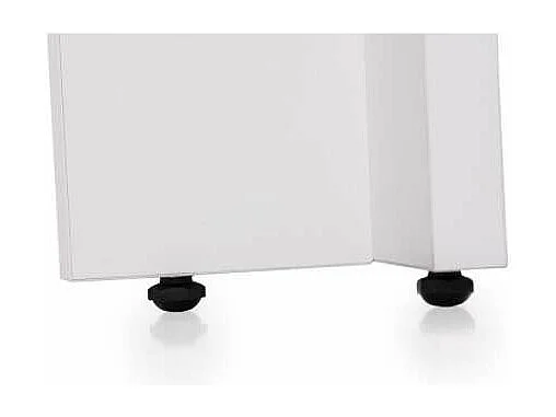 Mesa reunión o estudio redonda acabado blanco, 73 cm(alto)110 cm(ancho).