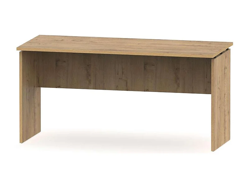 Mesa oficina o despacho Rivoli acabado roble gold, 76cm(alto) 155cm(ancho) 68cm(fondo)