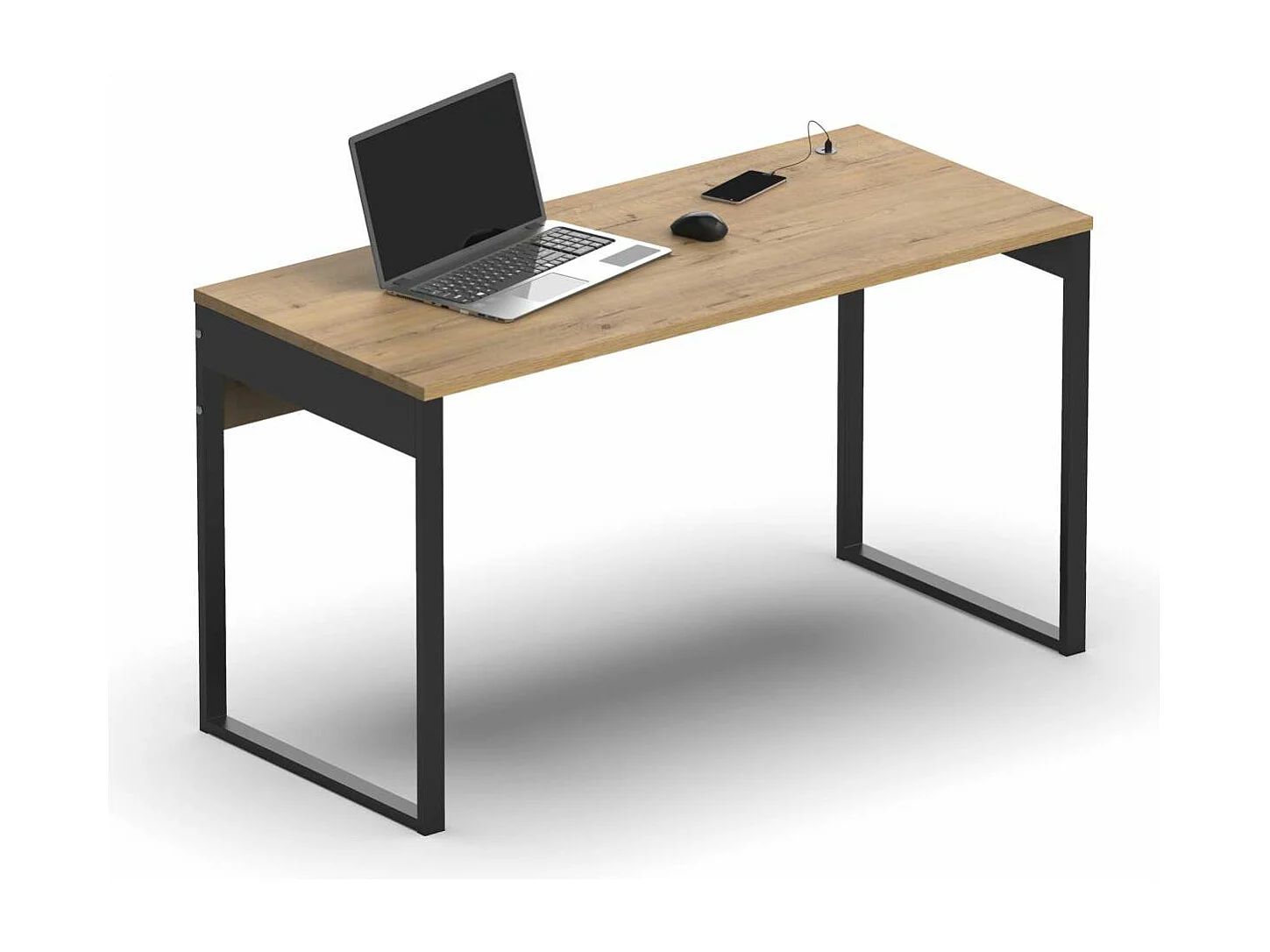 Mesa Estudio Nexus acabado roble gold, 76cm(alto) 135cm(ancho) 60cm(fondo).