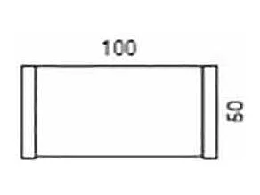 Mesa De Escritorio Benetto Patas cromo 72cm(alto) 100cm(ancho) 50cm(fondo).