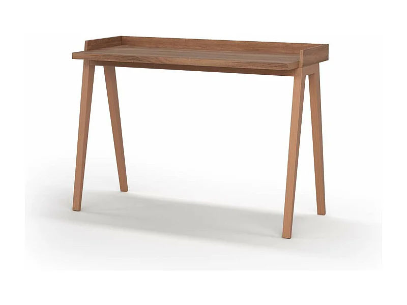 Mesa estudio Mod-Nairobi acabado nogal, 47 x 110 x 81 cm (fondo x ancho x alto)