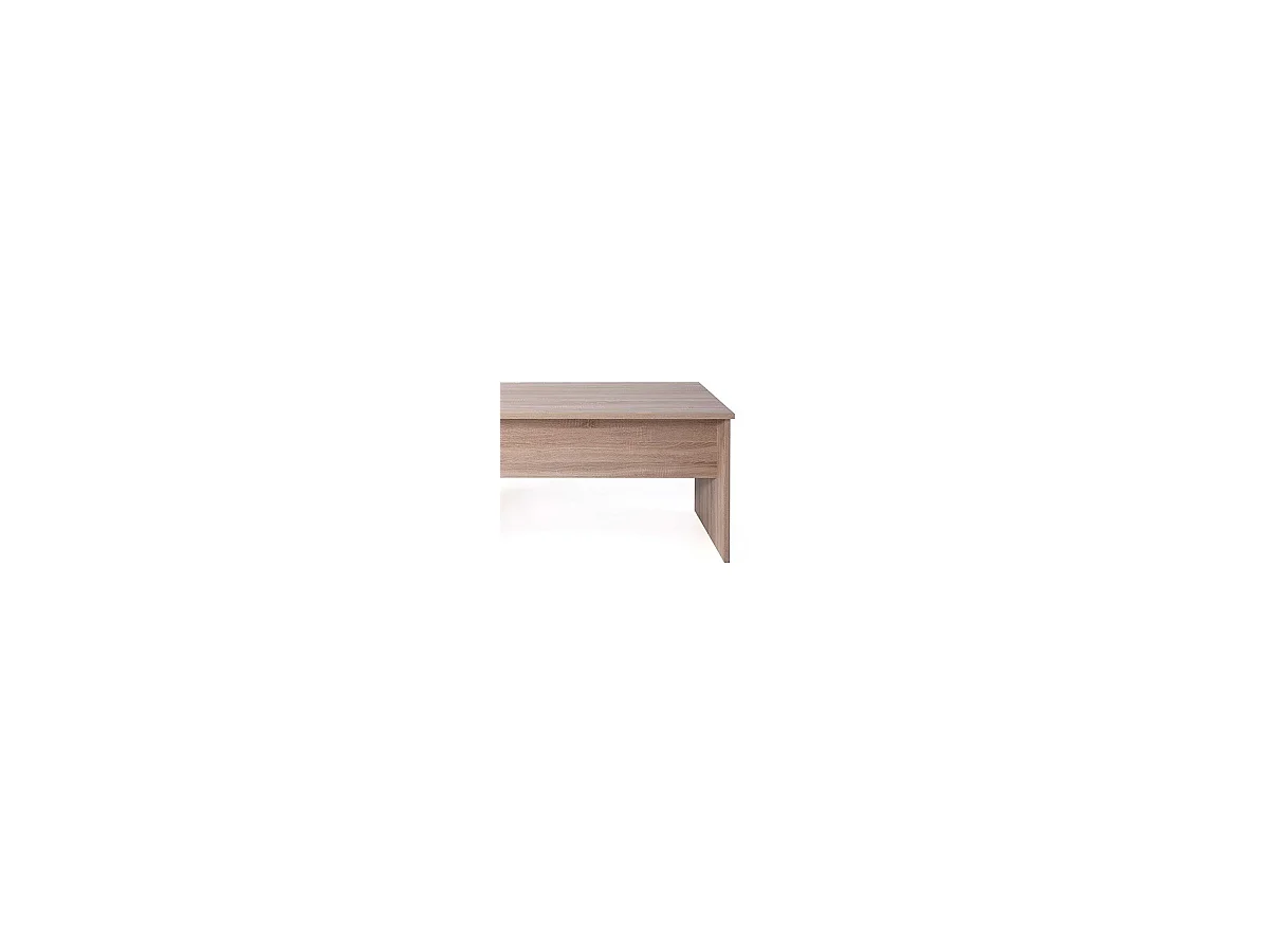 Mesa para oficina o estudio acabado olmo claro, 73 cm(alto)160 cm(ancho)80 cm(fondo)