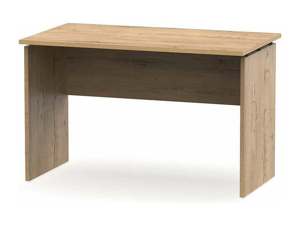 Mesa de oficina Teide en color roble gold. 76 cm(alto)120 cm(ancho)78 cm(fondo)