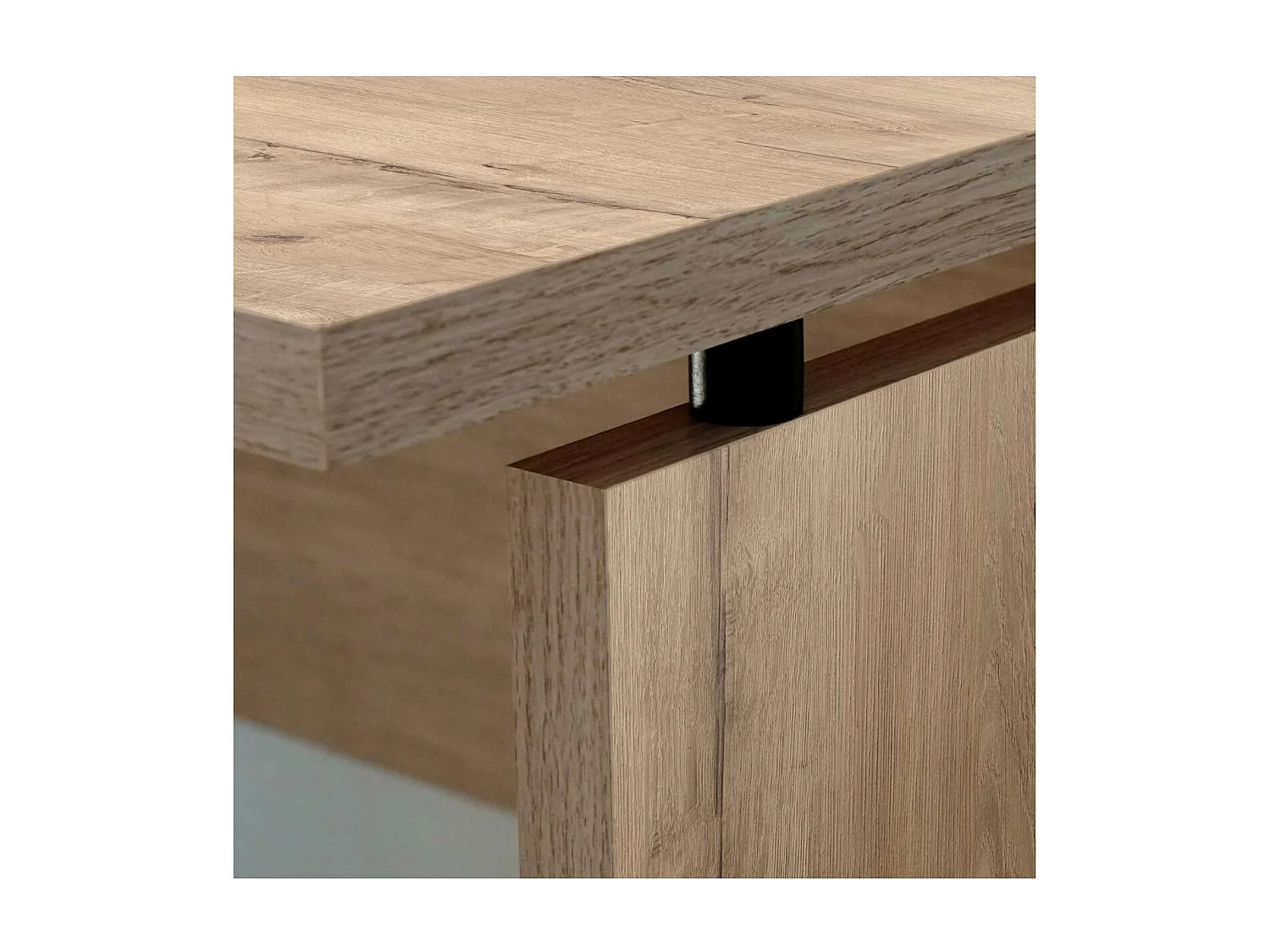 Mesa de oficina Teide en color roble gold. 76 cm(alto)120 cm(ancho)78 cm(fondo)