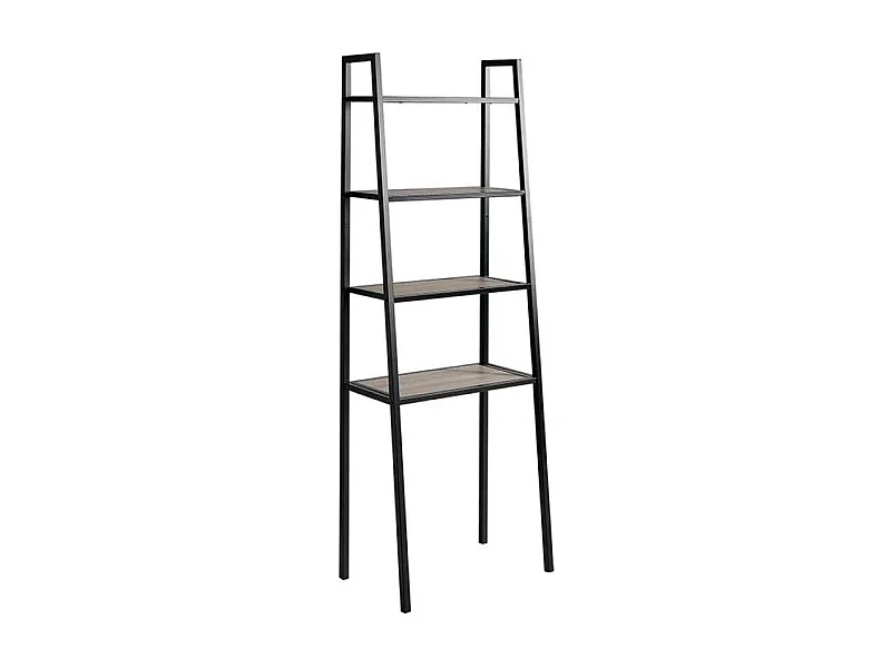 Estantería con 4 baldas Manuela, 65 x 38.5 x 180 cm (largo x ancho x alto)