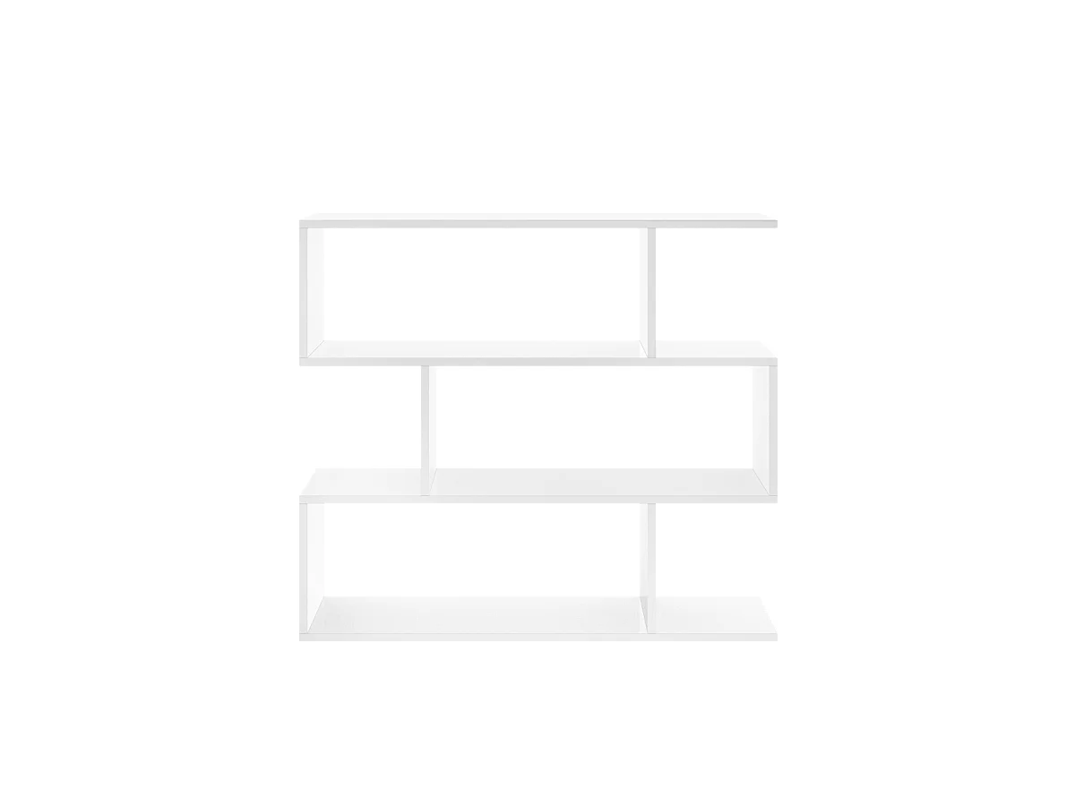 Estantería baja Ibros en blanco  96 cm(alto)110 cm(ancho)25 cm(fondo). .