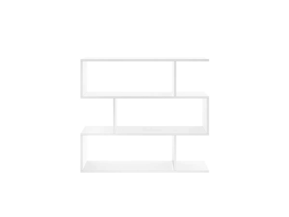 Estantería baja Ibros en blanco  96 cm(alto)110 cm(ancho)25 cm(fondo). .