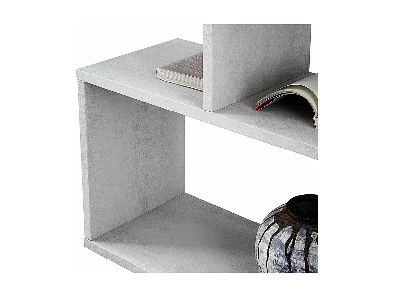 Estanteria Corea baja en color cemento 97 cm(alto)110 cm(ancho)24 cm(fondo) .