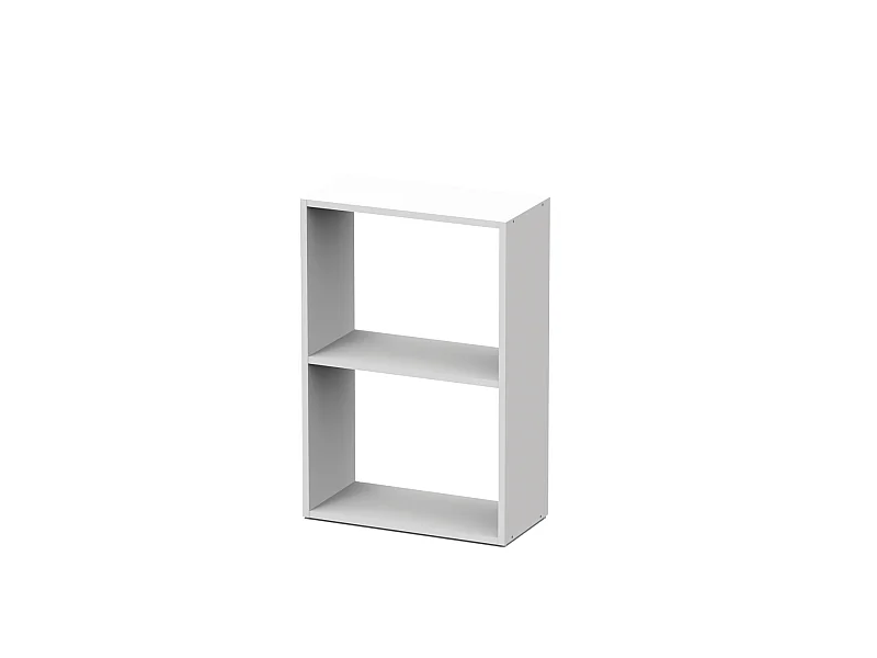 Estantería Tibet acabado blanco, 75 cm(alto)50 cm(ancho)24.5 cm(fondo)..