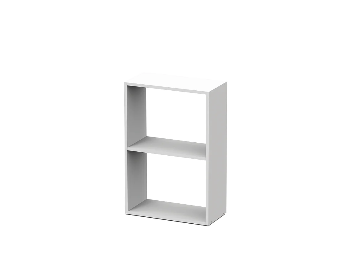 Estantería Tibet acabado blanco, 75 cm(alto)50 cm(ancho)24.5 cm(fondo)..