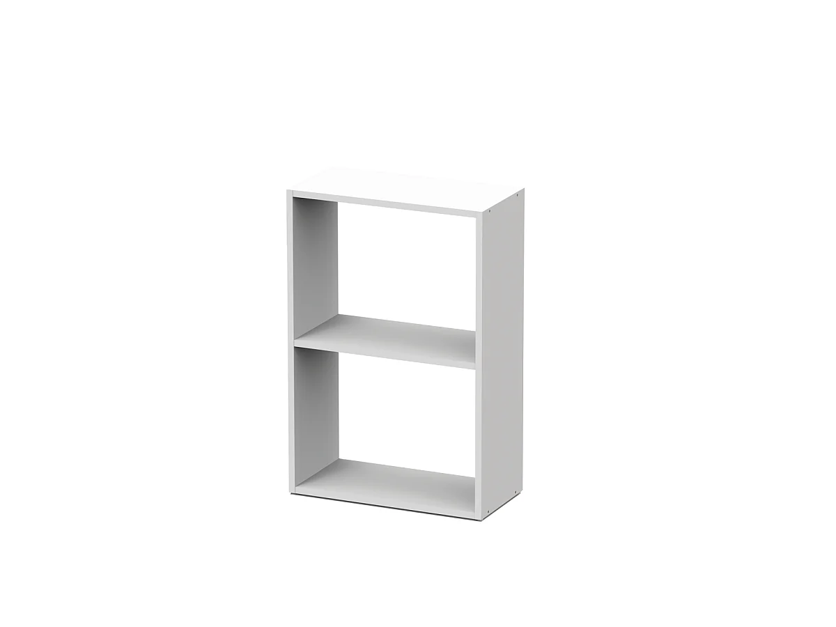 Estantería Tibet acabado blanco, 75 cm(alto)50 cm(ancho)24.5 cm(fondo)..