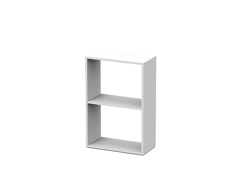 Estantería Tibet acabado blanco, 75 cm(alto)50 cm(ancho)24.5 cm(fondo)..