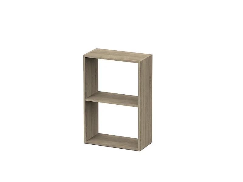 Estantería Tibet acabado roble cambrian, 75 cm(alto)50 cm(ancho)24.5 cm(fondo)..