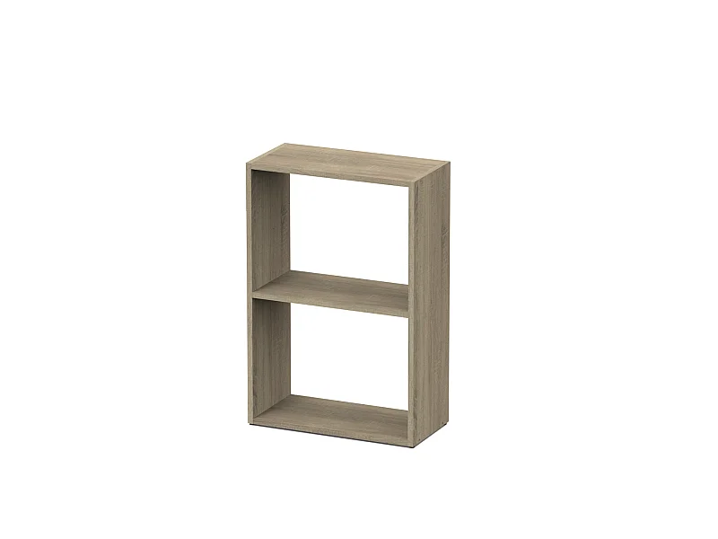 Estantería Tibet acabado roble cambrian, 75 cm(alto)50 cm(ancho)24.5 cm(fondo)..