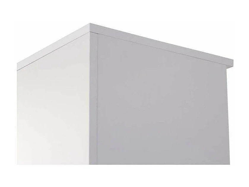 Estantería alta para oficina o estudio acabado blanco, 208.8 cm(alto)93 cm(ancho)42.5 cm(