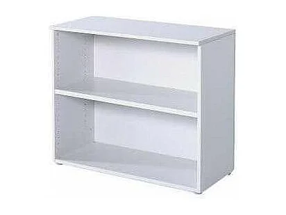 Estantería baja para oficina o estudio acabado blanco, 77.6 cm(alto)93 cm(ancho)42.5 cm(f