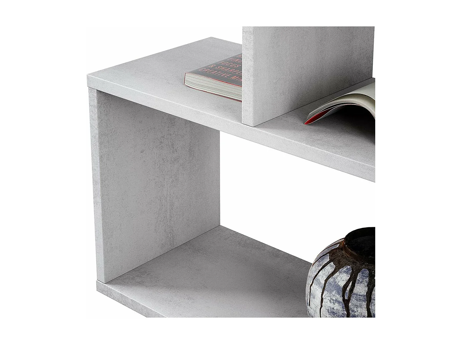 Estanteria alta Canton en cemento 192 cm(alto)80 cm(ancho)25 cm(fondo) .