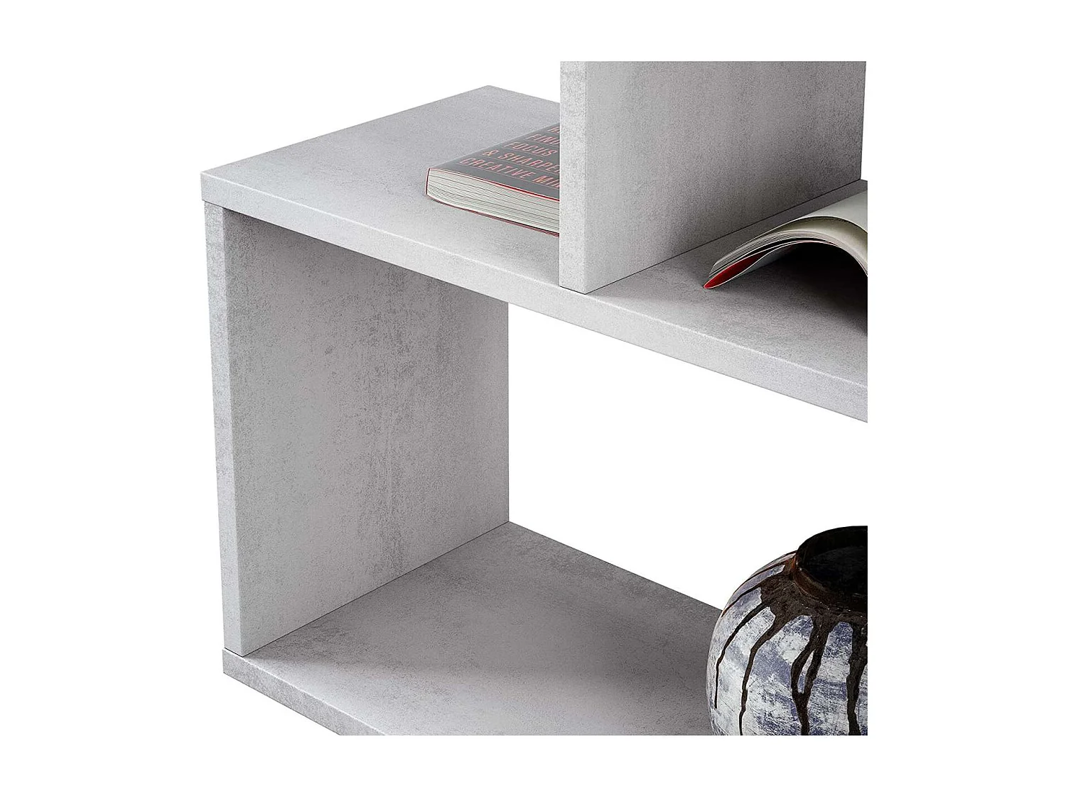 Estanteria alta Canton en cemento 192 cm(alto)80 cm(ancho)25 cm(fondo) .