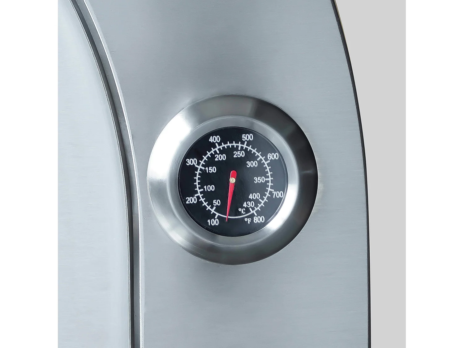 Cuisine d'extérieur 4 éléments avec four à pizza noir