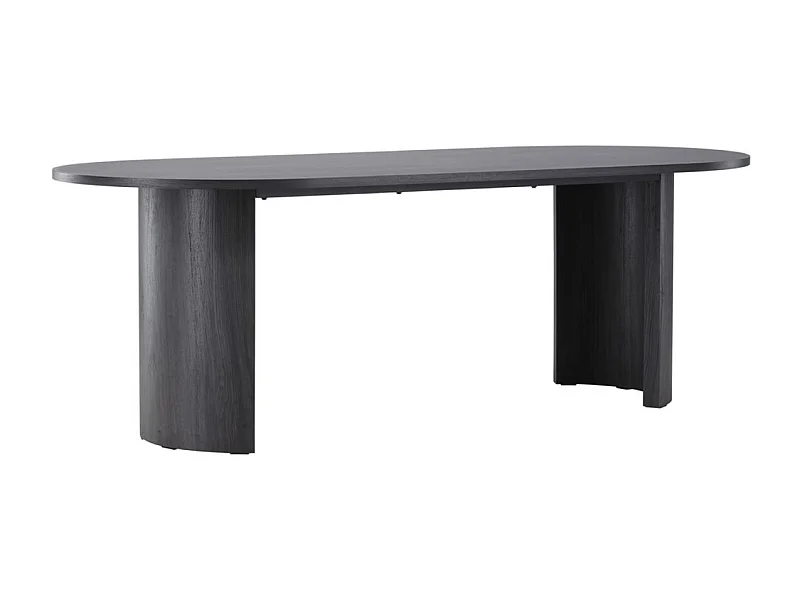 Table à Manger Design "Grundsund" 220cm Noir