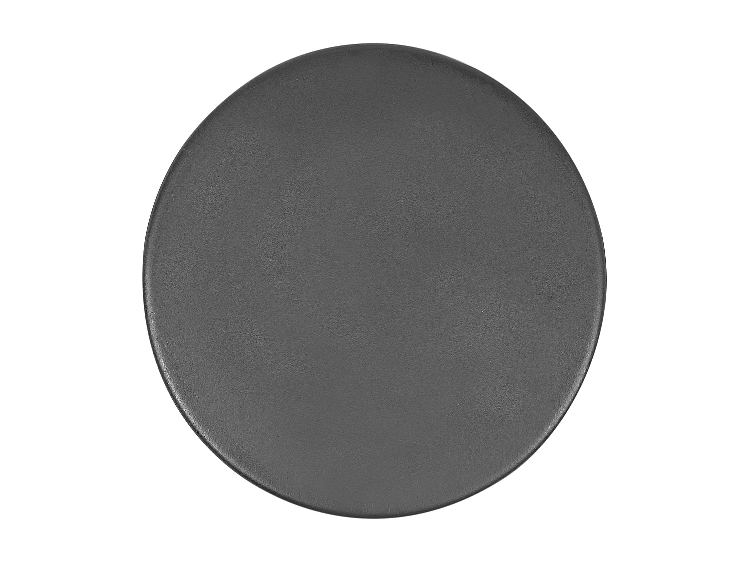 Pflanzenständer, Blumentopf für den Innenbereich, rund, aus Metall, schwarz, Ulmus