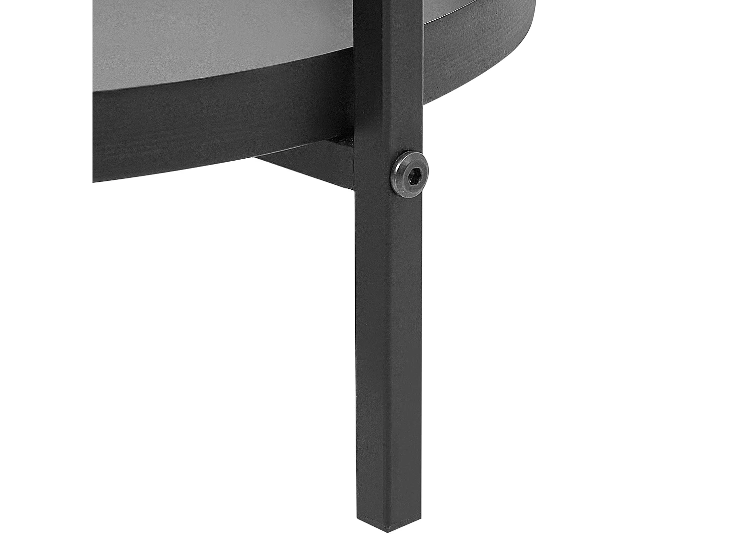 Support de pots TAMARIX Métal 35 cm Noir