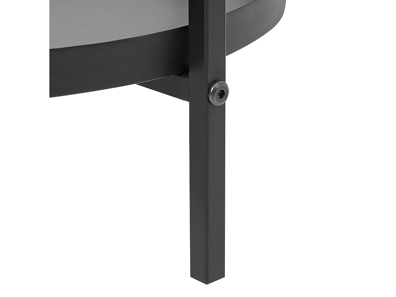 Pflanzenständer TAMARIX Metall 35 cm Schwarz