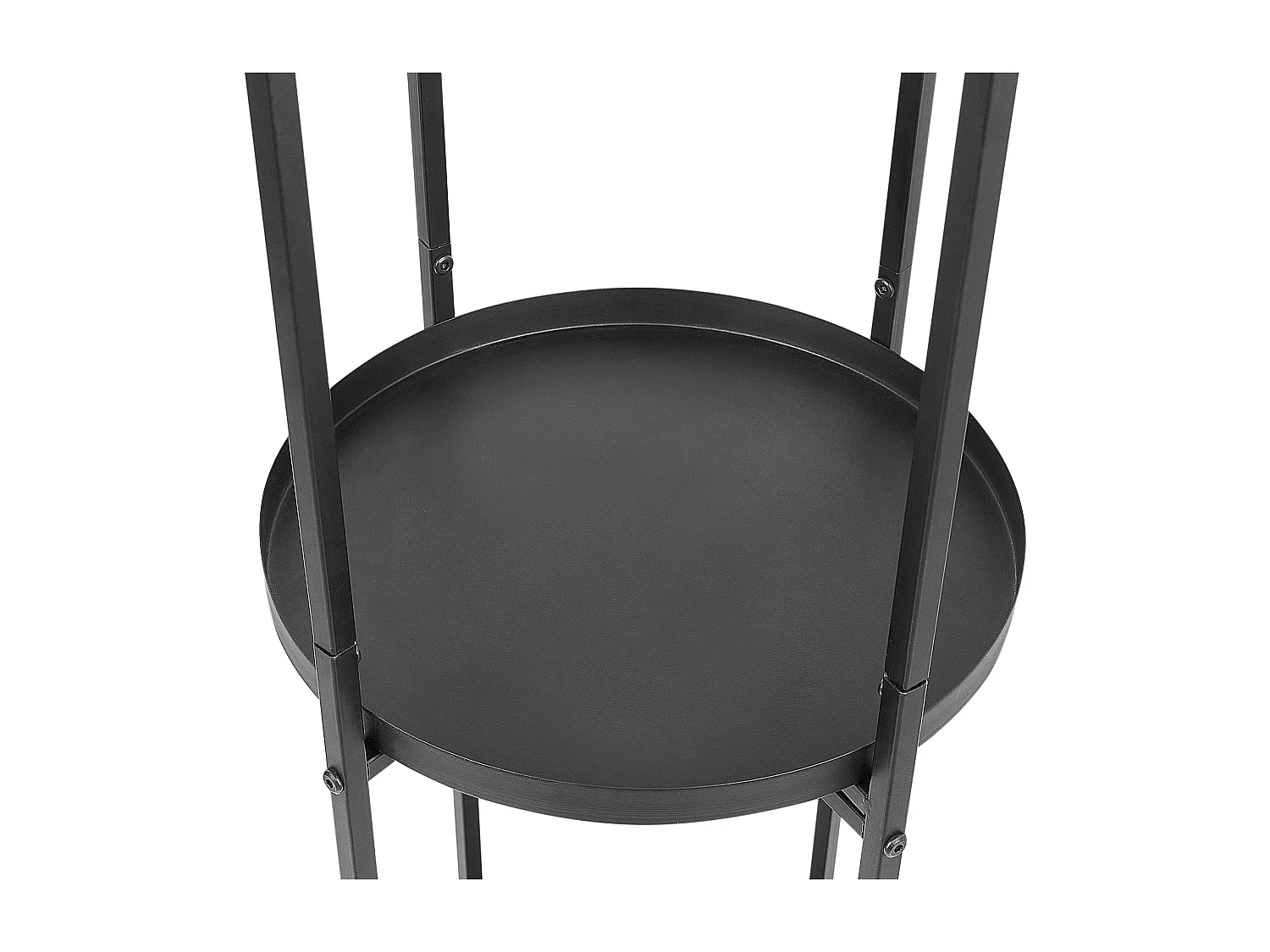 Pflanzenständer TAMARIX Metall 35 cm Schwarz