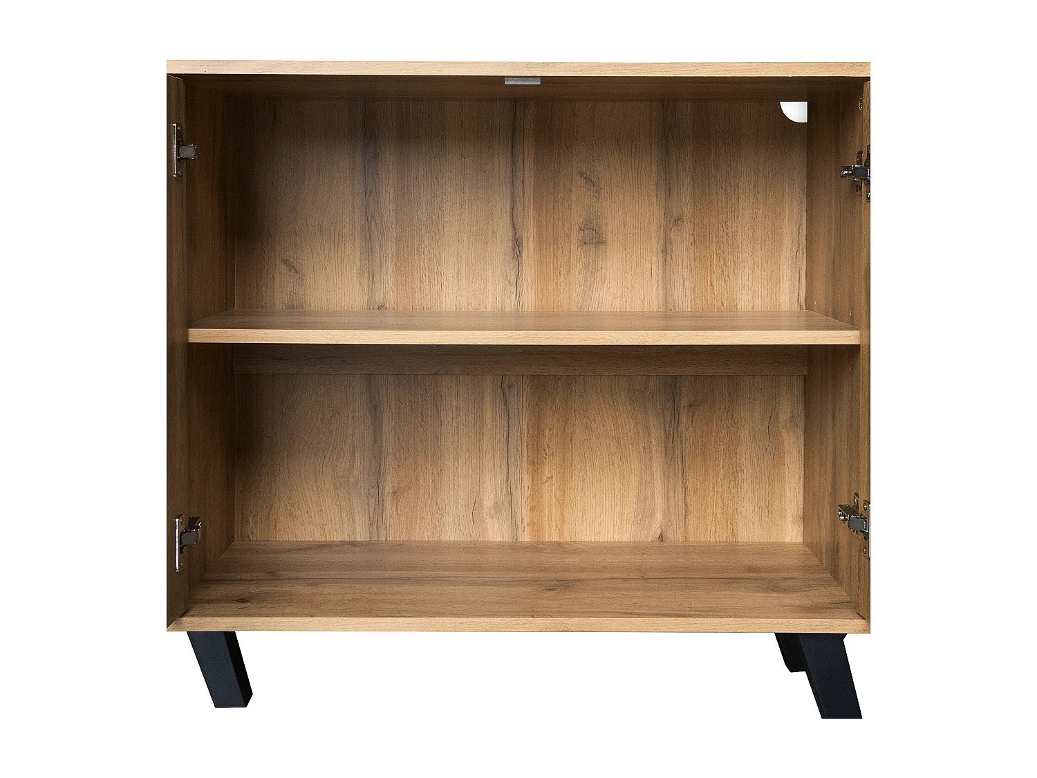 Sideboard mit 4 Türen – Spanplatte – Natur