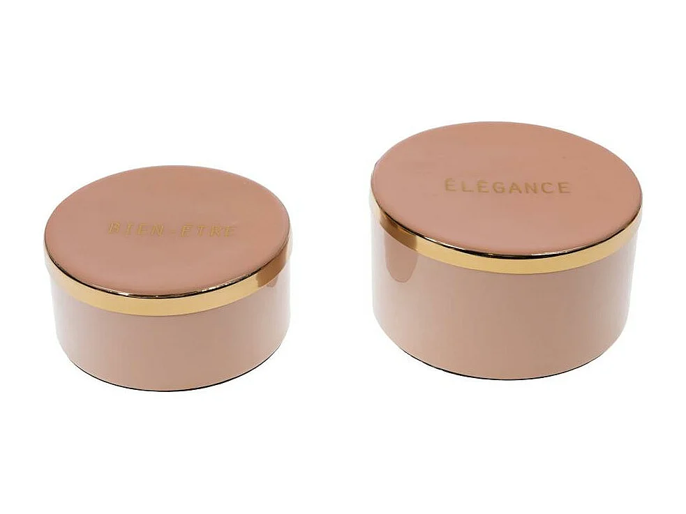 Set de boîtes Elégance ronde