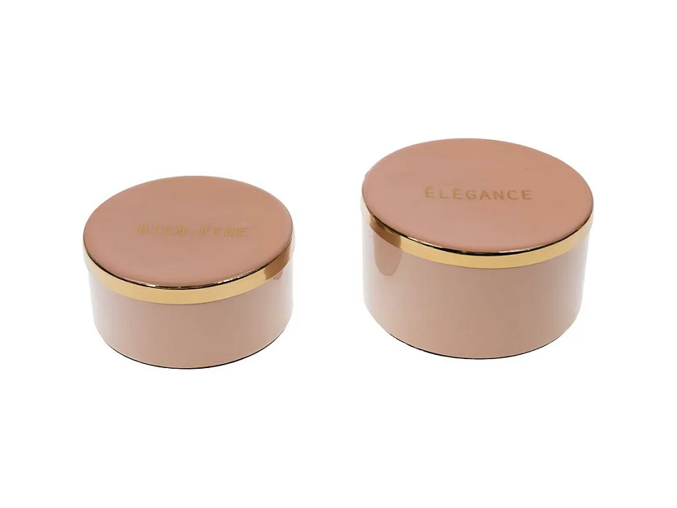 Set de boîtes Elégance ronde