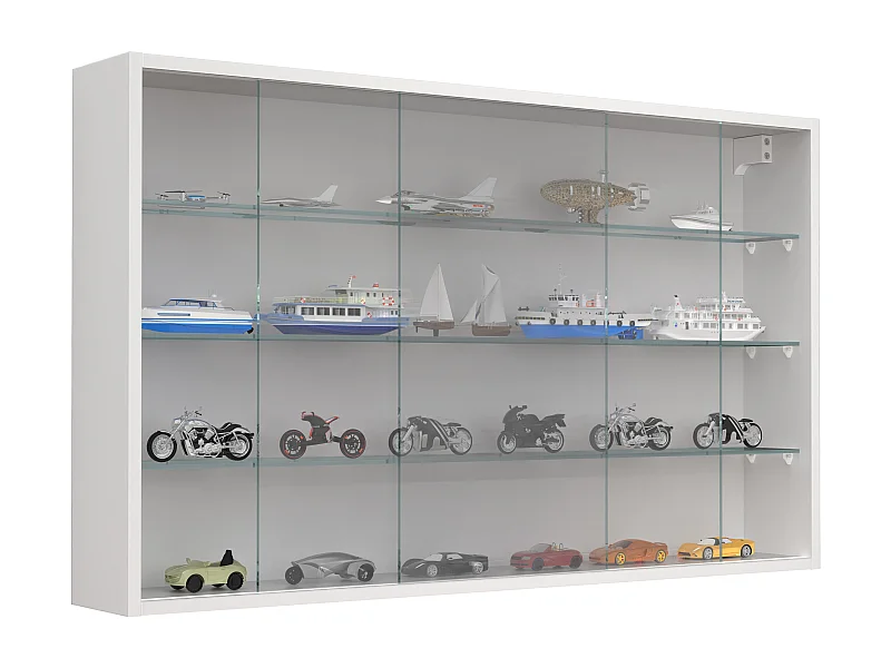 Wiszący wyświetlacz ścienny ze szkła Drivalo XL