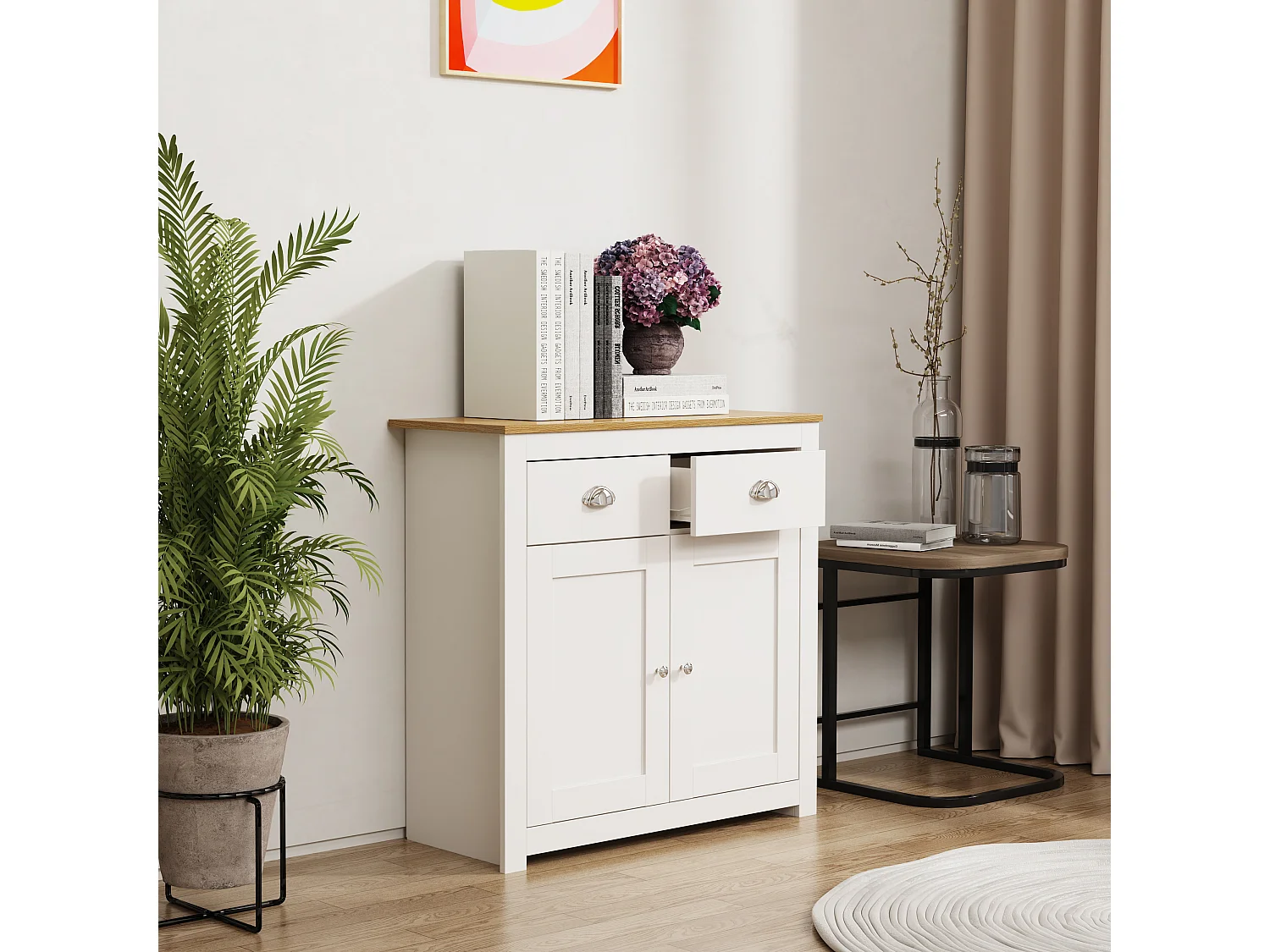 Commode de tiroirs Buffboard tiroir Balusa L