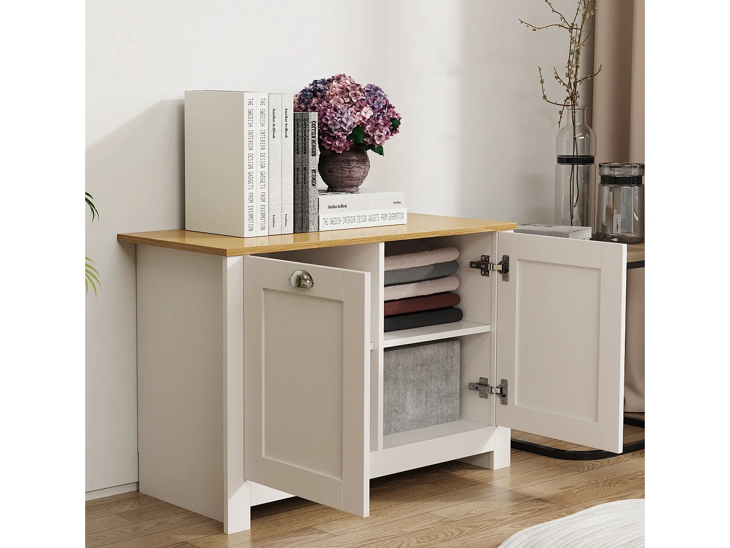 Commode Sideboard Bureau Salle de bain Balusa M
