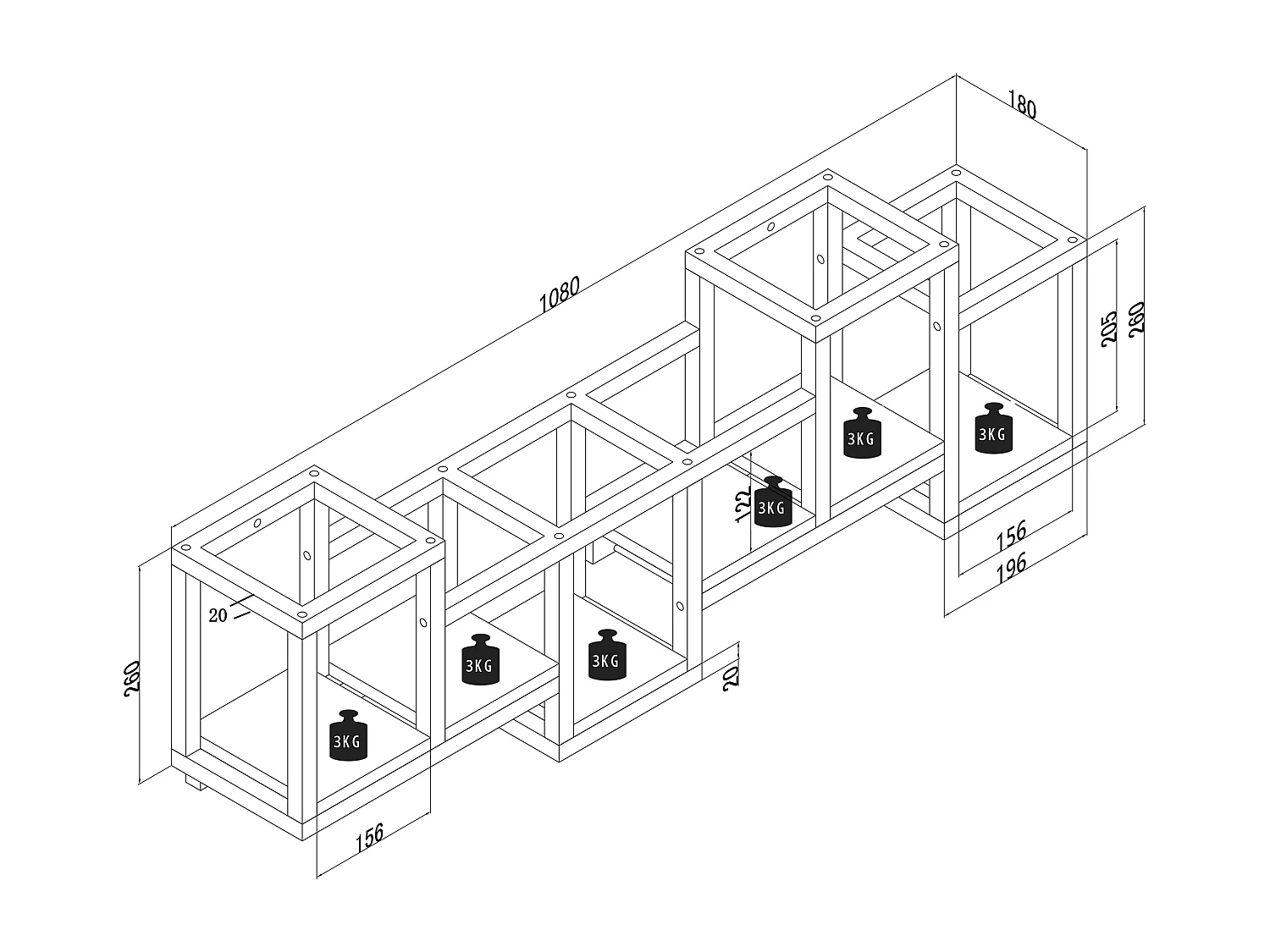 Rayon mural Gouverne Cuisine Colari M