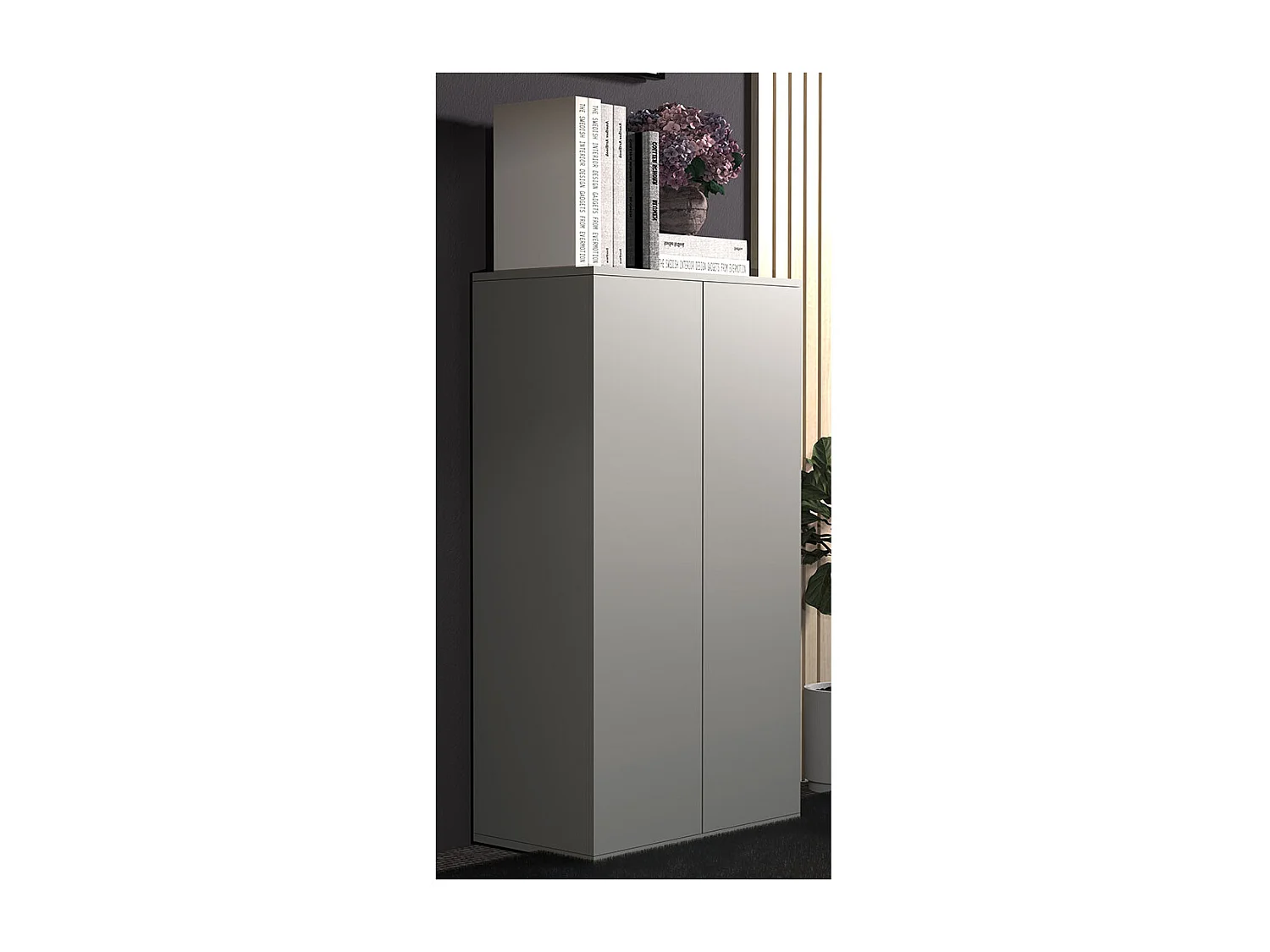 Holz Kommode Sideboard Anrichte Dalosa 3 Drehtüren