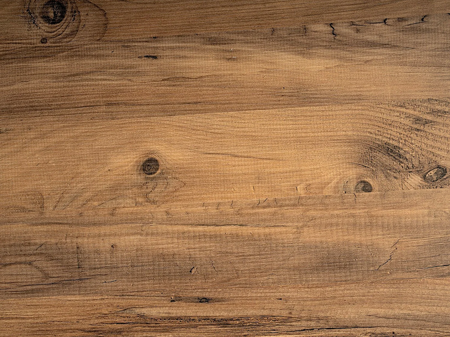 Dubbelt skrivbord med förvaringsutrymmen - Färg: Naturlig och svart - DERVILO