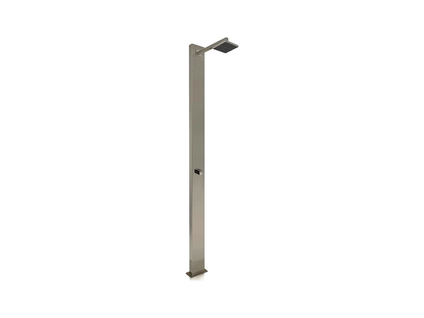 Douche classique piscine "Niagara" - H.215.7 cm - Acier