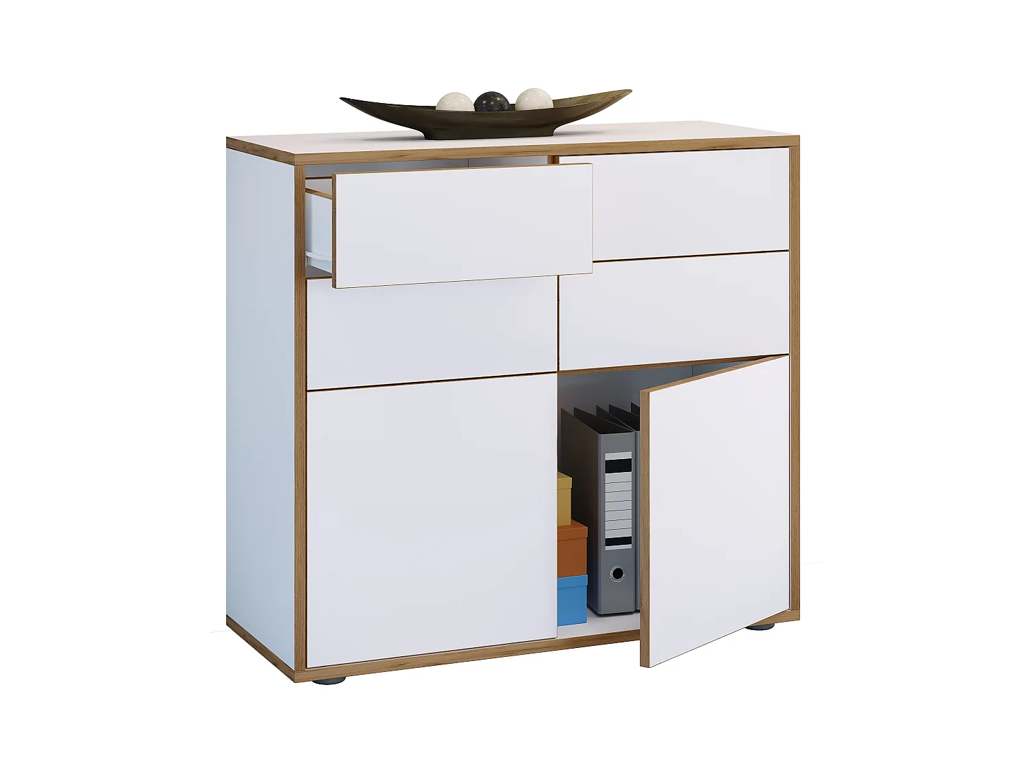 Holz Kommode Sideboard Salia Breite 100 Schublade