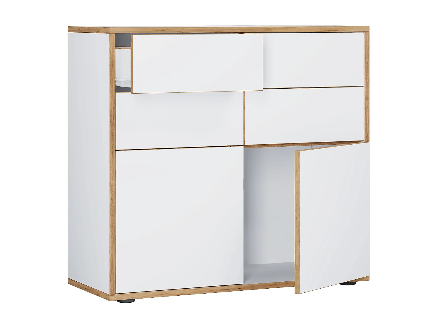 Holz Kommode Sideboard Salia Breite 100 Schublade